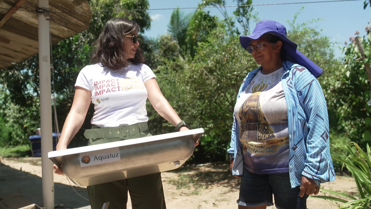 #Brasilien: Etwa 35 Millionen Menschen in Brasilien haben keinen Zugang zu #Trinkwasser, weder aus dem Brunnen noch aus dem Wasserhahn. Das kann so nicht bleiben hat sich Anna Luisa #Beserra gedacht. Und hat eine Lösung für das Problem gefunden - heute im @ARD_Weltspiegel