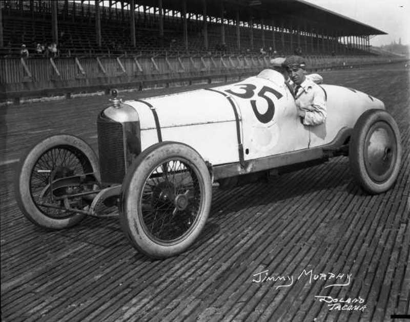 The 108th running of the #Indy500 is just 35 days away. The only top-4 finish for car #35 was in 1922, when JIMMY MURPHY won the race from the pole. Murphy was originally thought to have led every lap. He did lead the first 74 laps, the 3rd-longest such stretch in race history.