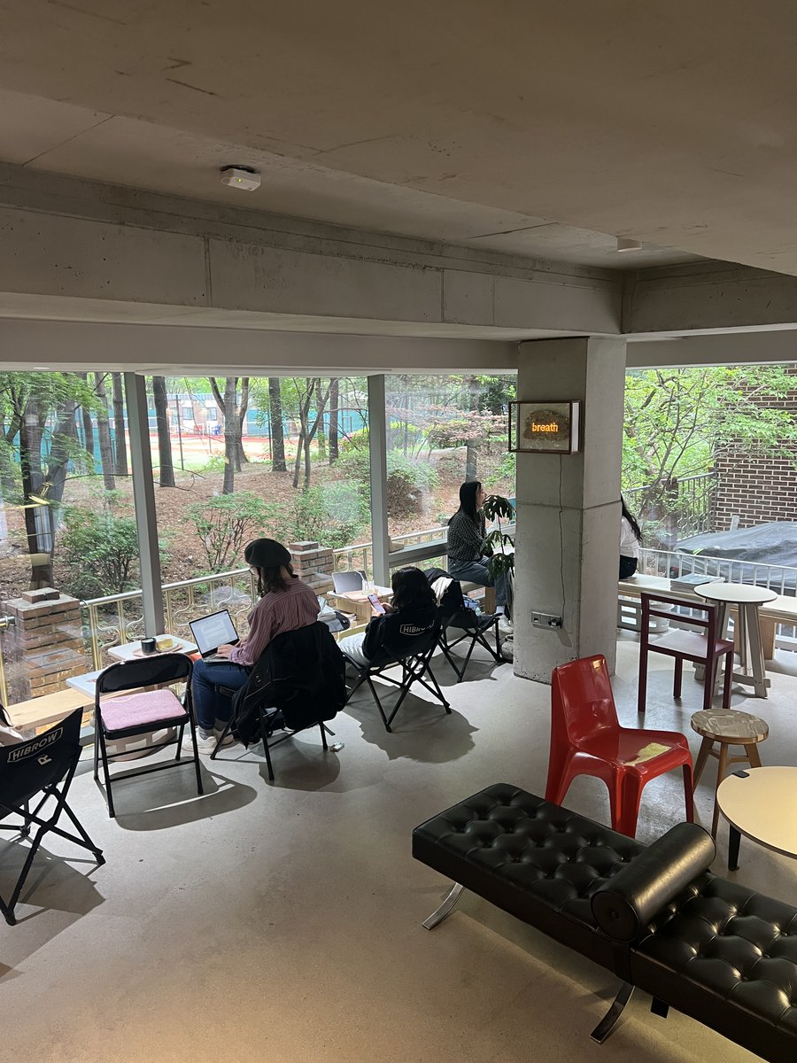 the reason Koreans don't need 3rd spaces is because there is already a coffee shop optimized around beauty &amp; slowness on every other block. this is prevalent across all of Asia. 

i'm concluding that it's the culture that creates this, not the other way around. it we want more of