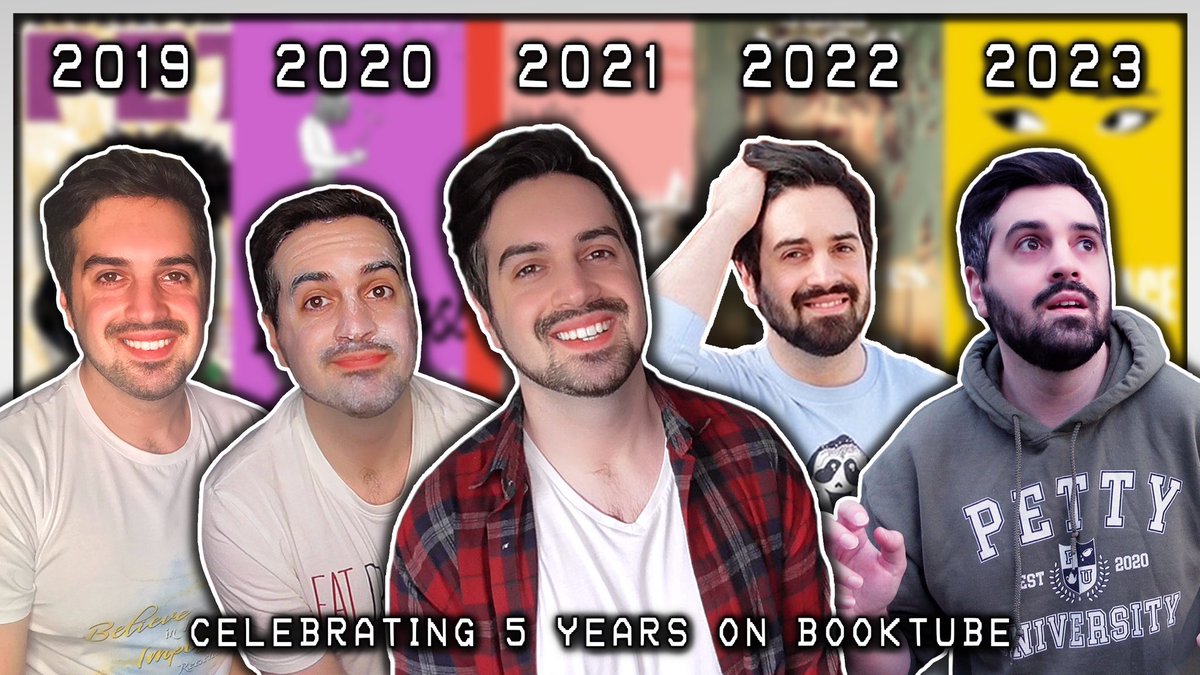Celebrating 5 years on BookTube by reading a popular book from each year I’ve been on the platform 📚 here’s to the next 5 years YouTube 🥂 

youtu.be/LTJVKofvctU