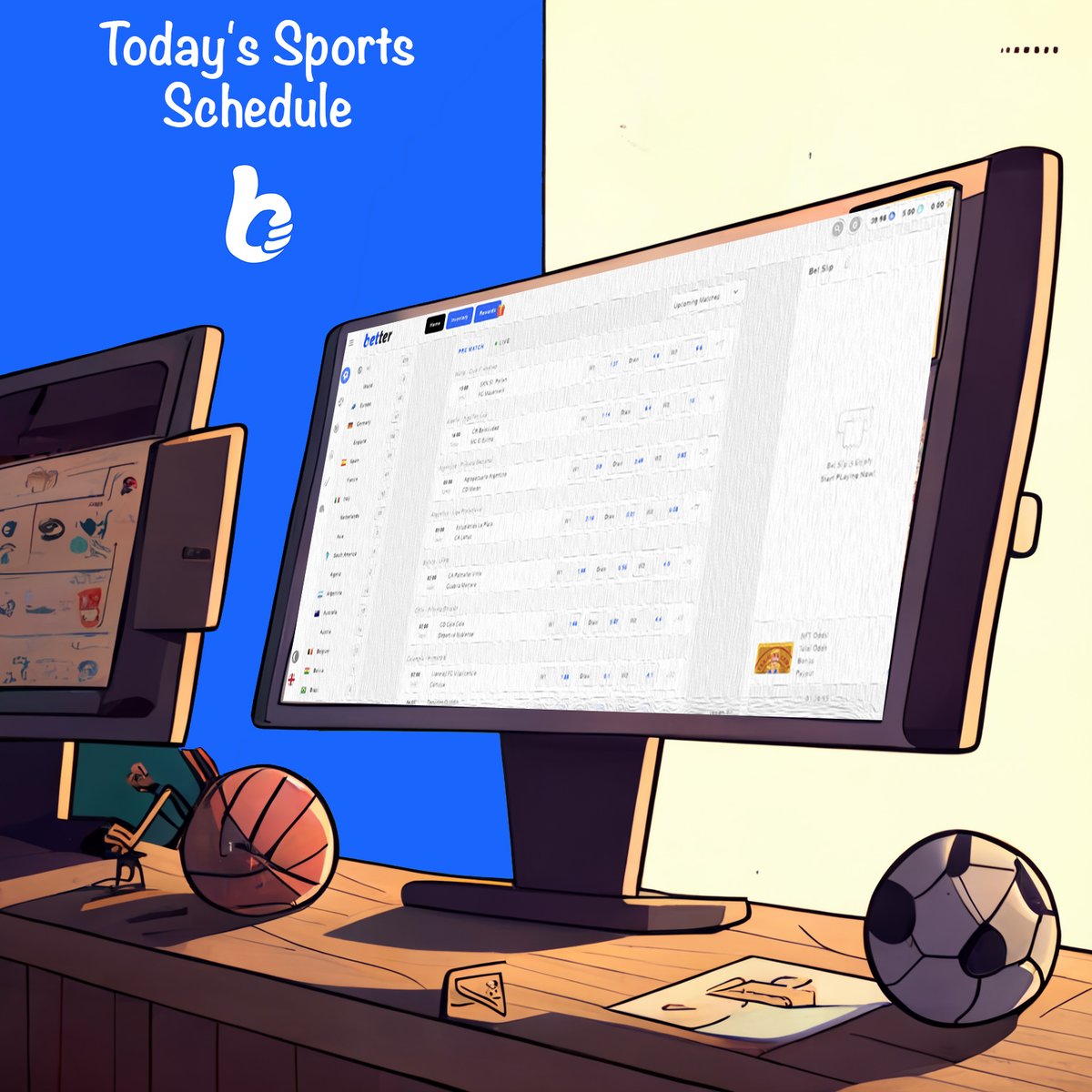 GM ☀️ Place your predicts without making a deposit with Better Fan! Today's sporting events include: ⚽️ Real Madrid - Barcelona 🏀 KK Zabok - KK Dubrovnik 🎾 Ivan Lopez - Ruben Hartig 🏐 Verona - Modena Start making your predictions and bag those $BTB rewards; 👉…