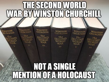 Why did Churchill not mention the holocaust one single time in his WW2 memoirs?