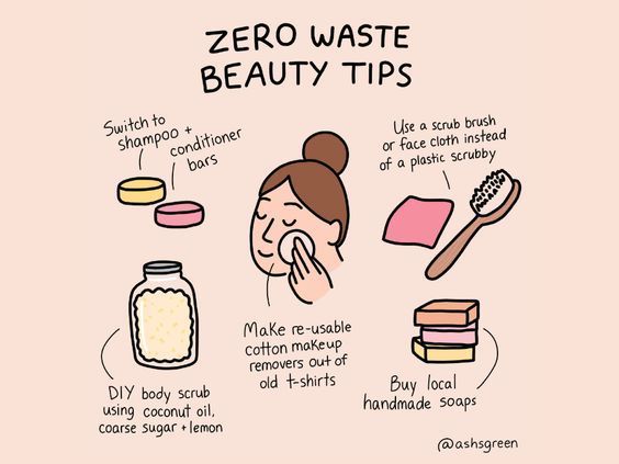 Here are some pretty easy ways to make your daily beauty routines more #Sustainable.