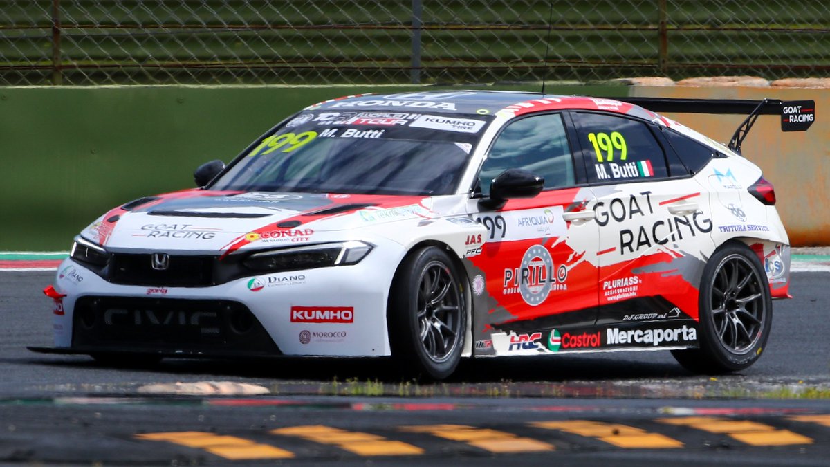 🇮🇹 JAS Development Driver Marco Butti scores a first #TCRWorldTour podium with P3 in Race 2 at Vallelunga while GOAT Racing team-mate Esteban Guerrieri takes P4.