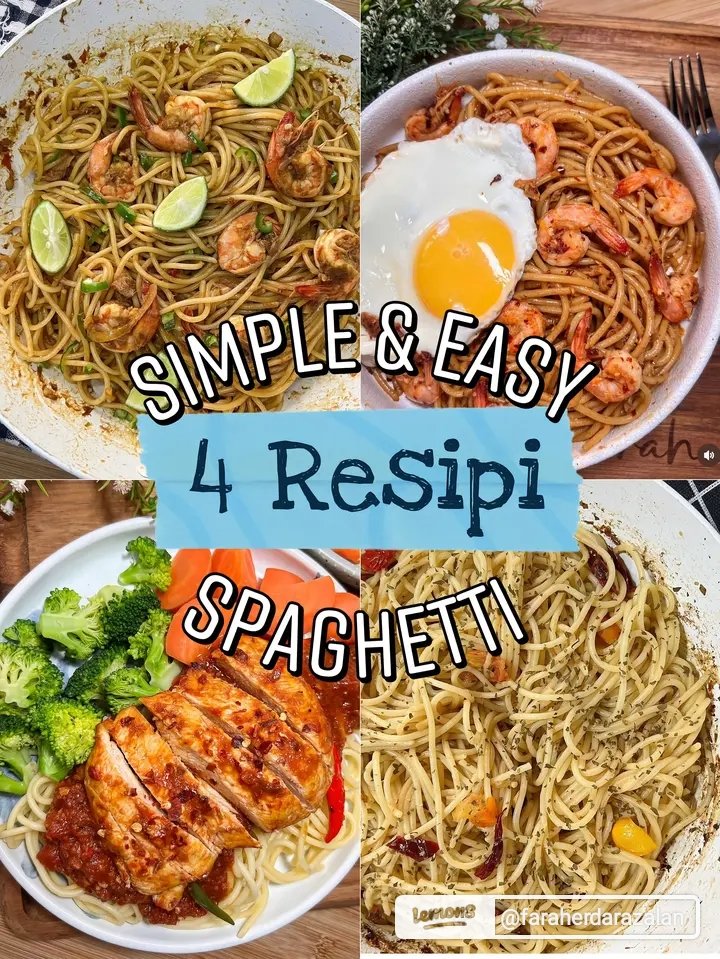 RESEP SIMPLE MIE SPAGHETTI ALA WAWAW ✨

A thread