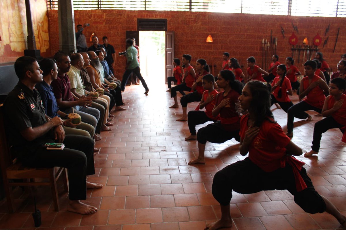 ‘PreservingTradition-Kalaripayattu’

Lt Gen A K Singh, #ArmyCommander, visited #AgasthyamKalaripayattu, a 127-year-old Kerala #MartialArts Training Centre. He commended Gurukkal Dr. S Mahesh for his stellar role in running programs like #Nalludal #Prana & training over 1000 women…