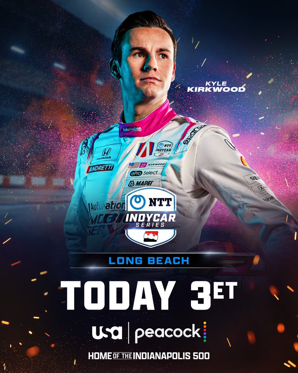 REPOST if you’ll be watching the Grand Prix of Long Beach! #INDYCAR | April 21, 3ET | USA Network and Peacock