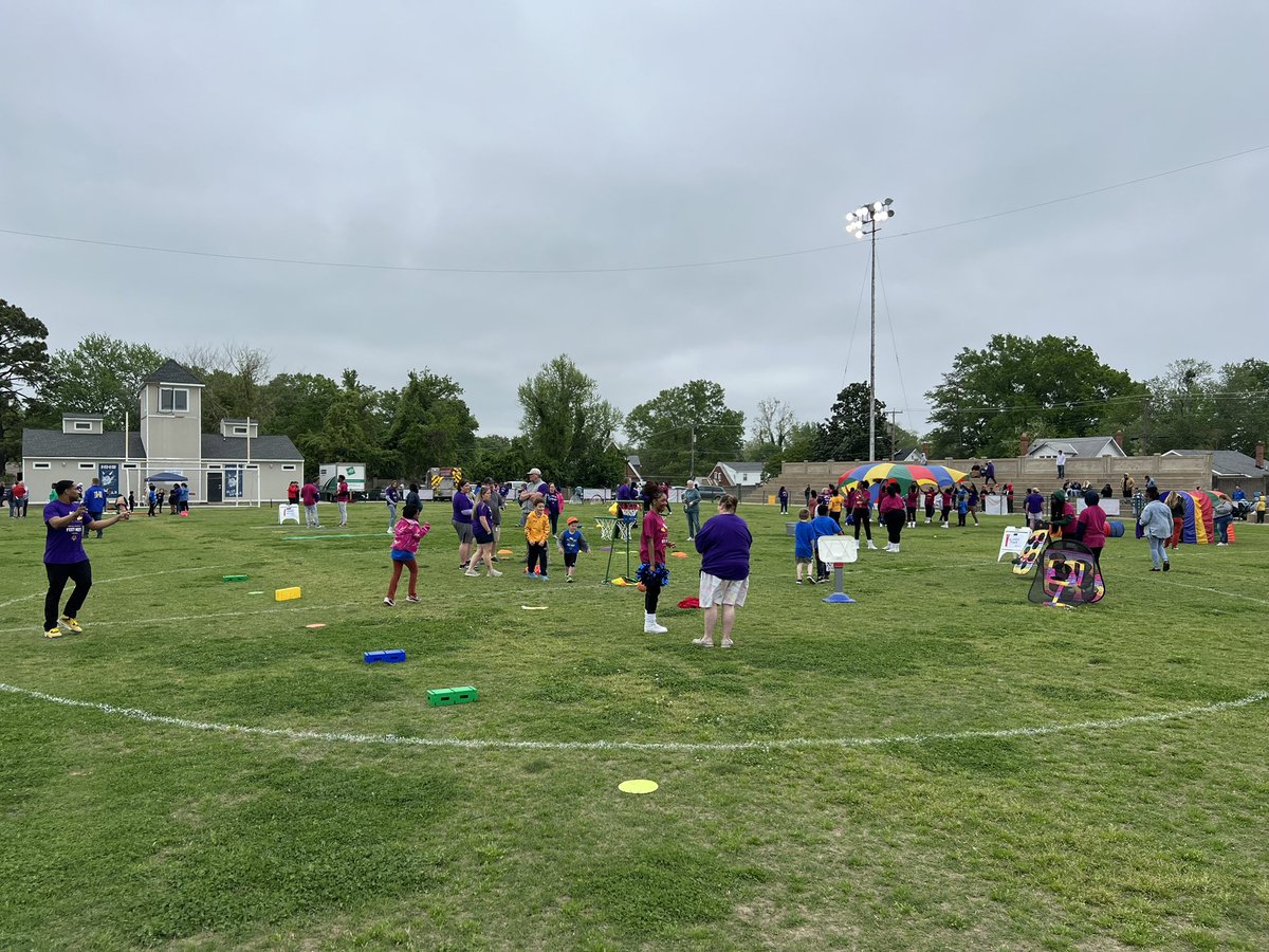 So much fun had at the Special Olympics - Little Feet Meet!! This was the first one in <a href="/hopewellva/">donald  marz</a> #community #hopewellpd #specialolympics #hcps