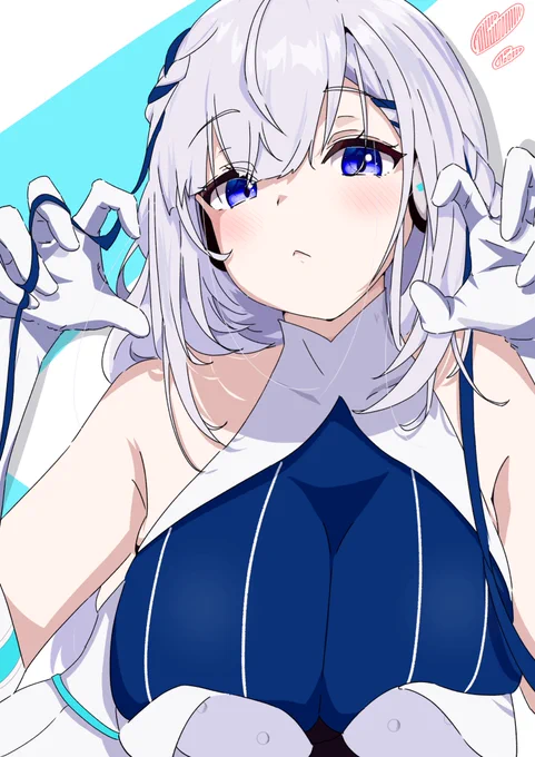 リクエストで描かせて頂きました駅メモ!から笛吹エイルちゃんを描かせて頂きました盛って下さいとの事だったので、盛大に盛らせて頂きました 