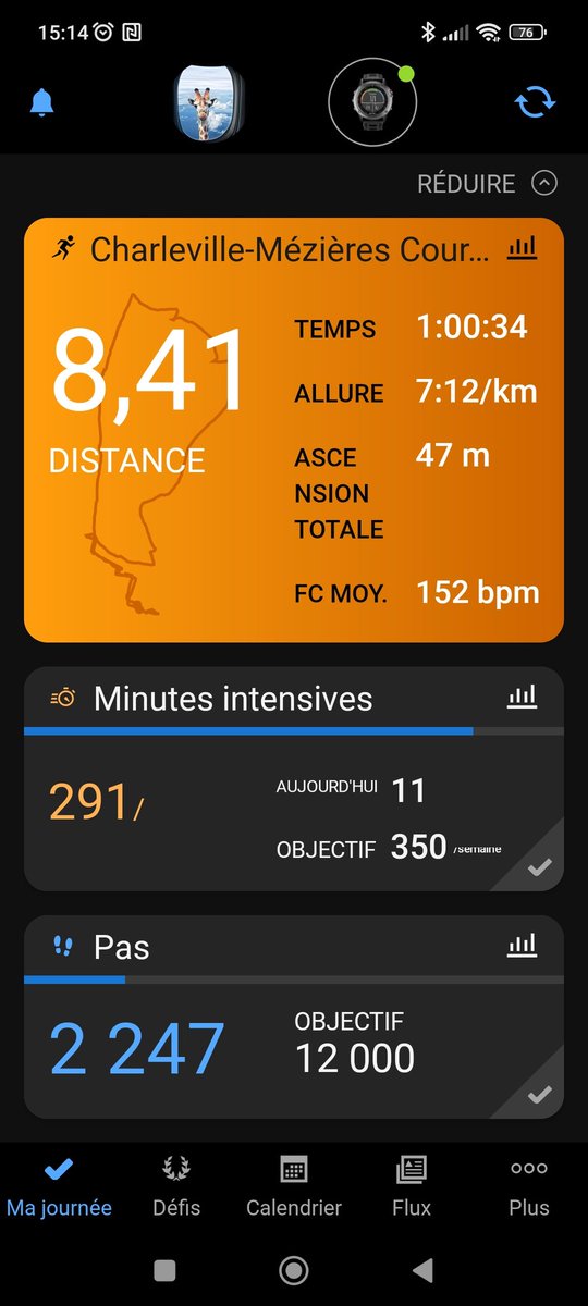 Vanessapref08's tweet photo. 🏃🏃Obligée d'écourter la sortie tellement fait glacial et peur que le genou lâche 😱. Une rencontre sympa quand même #running https://t.co/p71DBmcv9X