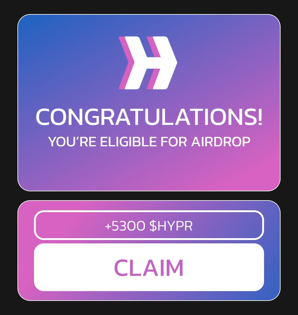xmayeth's tweet photo. $HYPR airdrop is JUST around the corner!

Hyperlane airdrop gonna be bigger than Wormhole.

Cost: CHEAP
Time: 10 min
Potential: $5,3k+

Dive into a step-by-step video guide🧵👇 https://t.co/aVVdkqav37