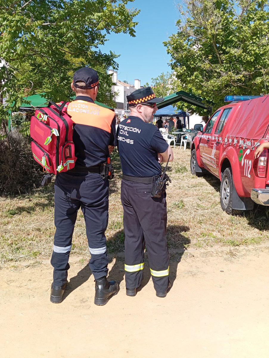 21-4-2024, en el día de hoy colaboramos en servicio preventivo con los compañeros de Protección civil San Martín De la Vega, en sus fiestas patronales

#lasprotescolaboran
