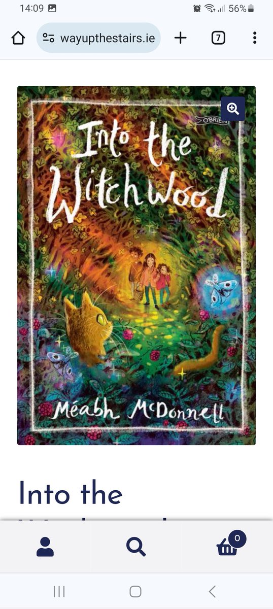 #ReadIrishWomenChallenge24 Day 21 is a book that went viral or focused on social media. Méabh McDonnell's Into the Witchwood has been all over my socials, and I can't wait to read it!