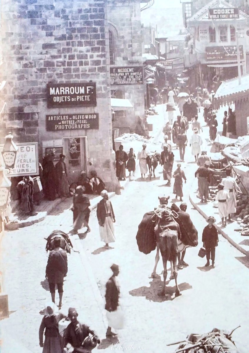 freemonotheist's tweet photo. Jerusalem, Jaffa Gate, Palestine 1900