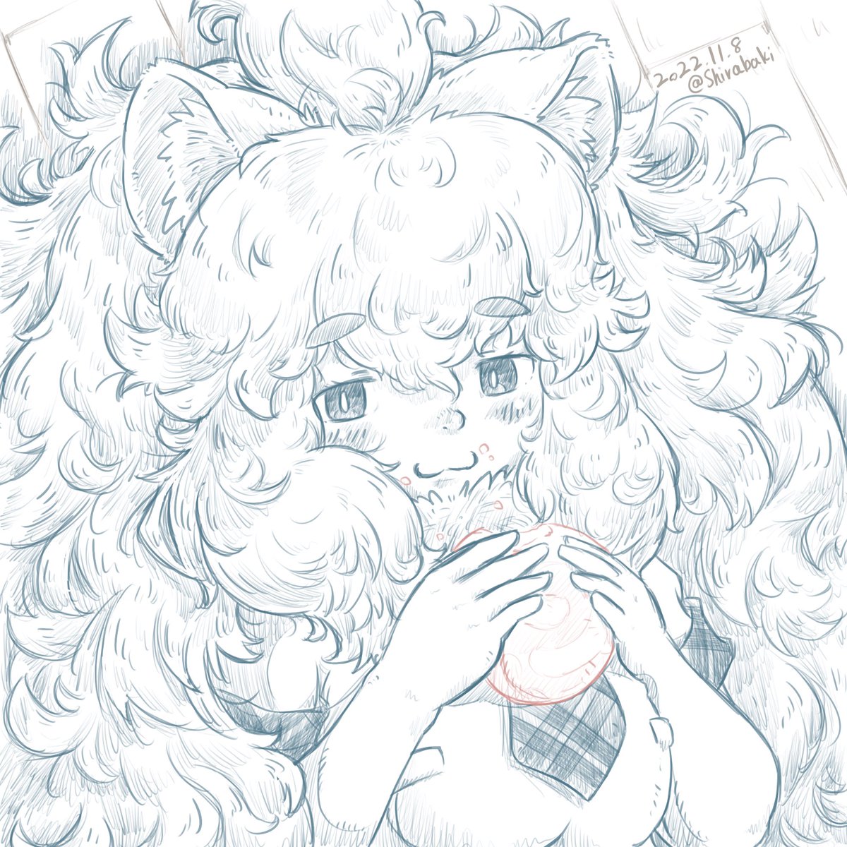 「疲れすぎて新規に描く気力がお亡くなり状態なので過去絵の色付けでお茶を濁すなど。 」|しらばき@リクエスト募集中&作品集制作中のイラスト