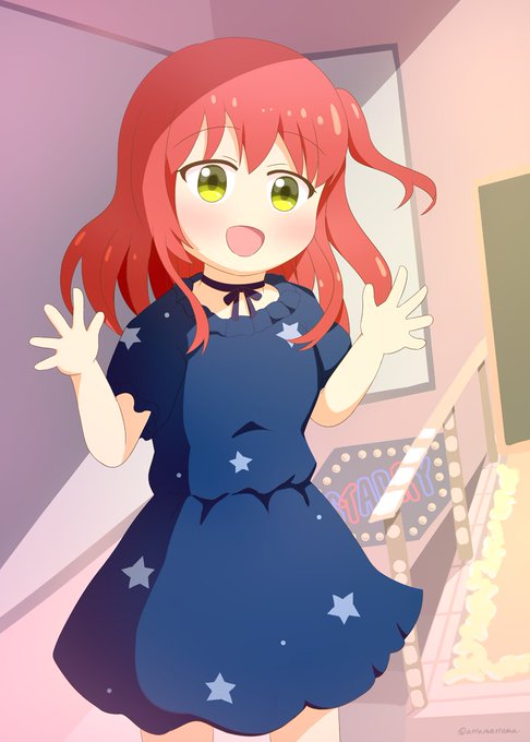 喜多ちゃんお誕生日おめでとー! STARRYの前の喜多ちゃん!(過去絵) #喜多郁代生誕祭2024 #ぼっち・ざ・ろっく