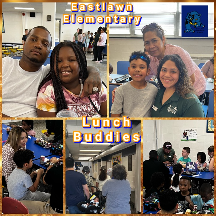 Thank you all for a great Lunch Buddies experience. Eastlawn Panthers truly enjoyed this experience. Save the date: May 16th is the last Lunch Buddies for the 23-24 school year.