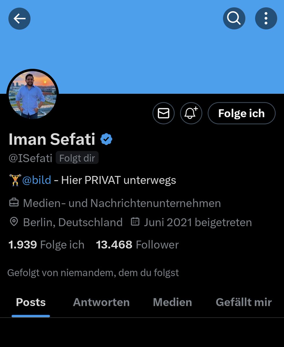 Dear @elonmusk , @ISefati is one of Germany's most fearless and courageous journalists. Almost every day he documents the rise of Islamist extremism in Germany by filming their frequently violent marches and demonstrations, their attacks on other journalists and police. In what