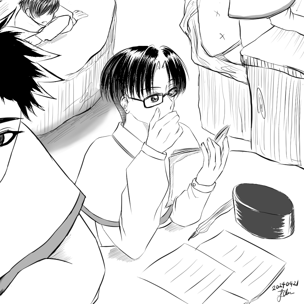 FaAmMoYuPro's tweet photo. Practice for my manga Alam Sahra. 
漫画描く練習。

#AlamSahra #originalcharacters #アラームサフロ #オリジナル https://t.co/md95fQ21Hb