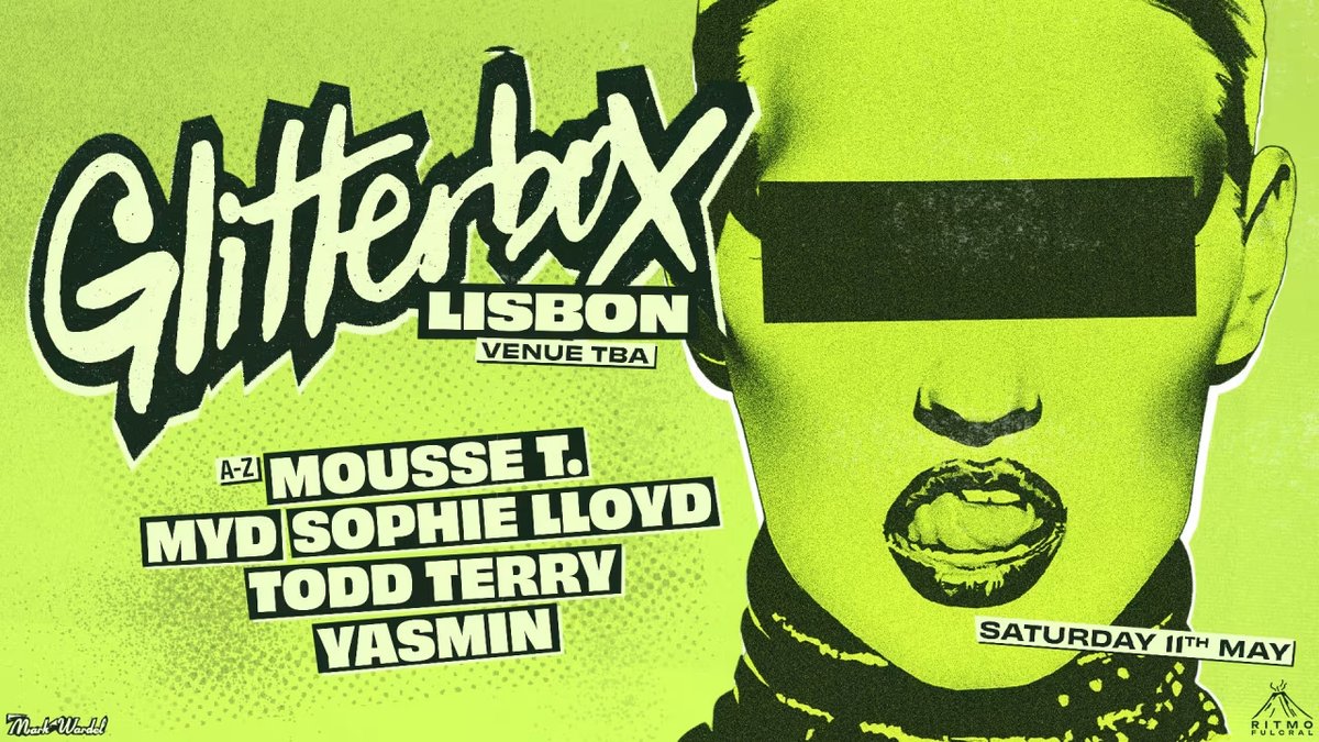 Portugal, we’re coming! 🇵🇹 The first @Glitterbox Portugal event on the 11th of May in Lisbon @moussetofficial @mydsound @djsophiellyod @djtoddterry @itsyasmin Tickets shotgun.live/events/glitter…