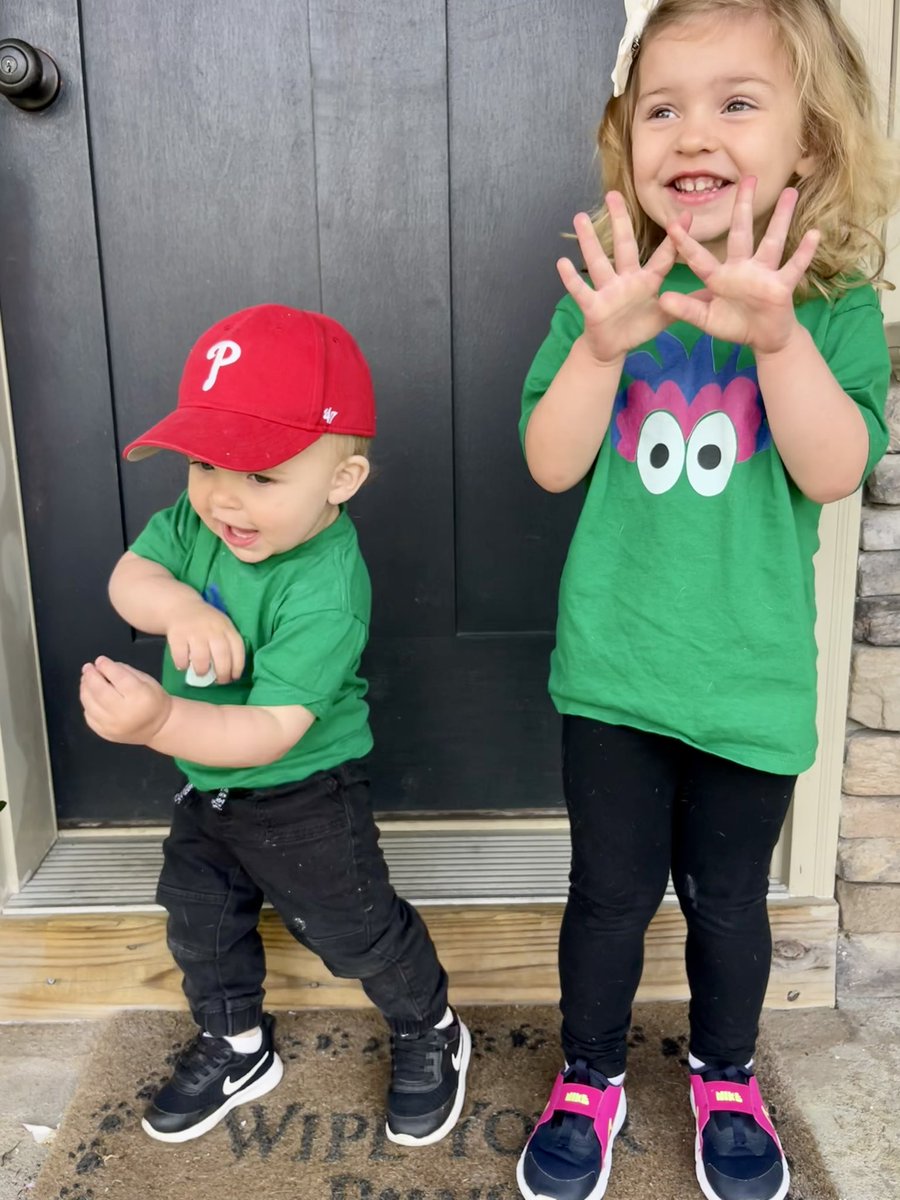 They’re excited to celebrate their birthdays with the Phanatic &amp; some of their favorite <a href="/Phillies/">Philadelphia Phillies</a> <a href="/bryson_stott10/">Bryson Stott</a> <a href="/bryceharper3/">Bryce Harper</a> <a href="/brandon_marsh22/">Brandon Marsh</a>