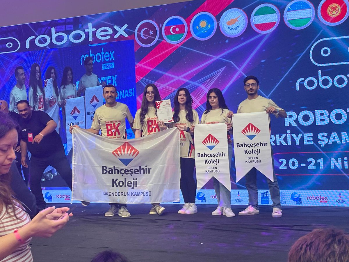 BhcIsk's tweet photo. Fen/Tek.Lisesi öğrencilerimiz Antalya'da gerçekleşen 2024 Robotex Türkiye Şampiyonasında Jüri Özel Ödülü alarak Estonya'da gerçekleşecek  Uluslararası yarışmaya çıkma hakkı kazanmıştır. Öğrencilerimizi ve öğretmenlerimizi tebrik ediyoruz.
@TrkErsen @osmanzekiozger @mahmutreyhani https://t.co/01pLgkpGnZ
