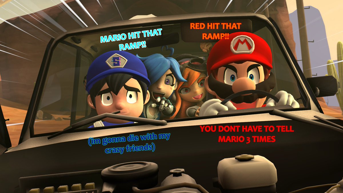 when your friends start to share the same brain cells #smg4fanart #smg4 #smg4meggy #smg4tari #smg4mario