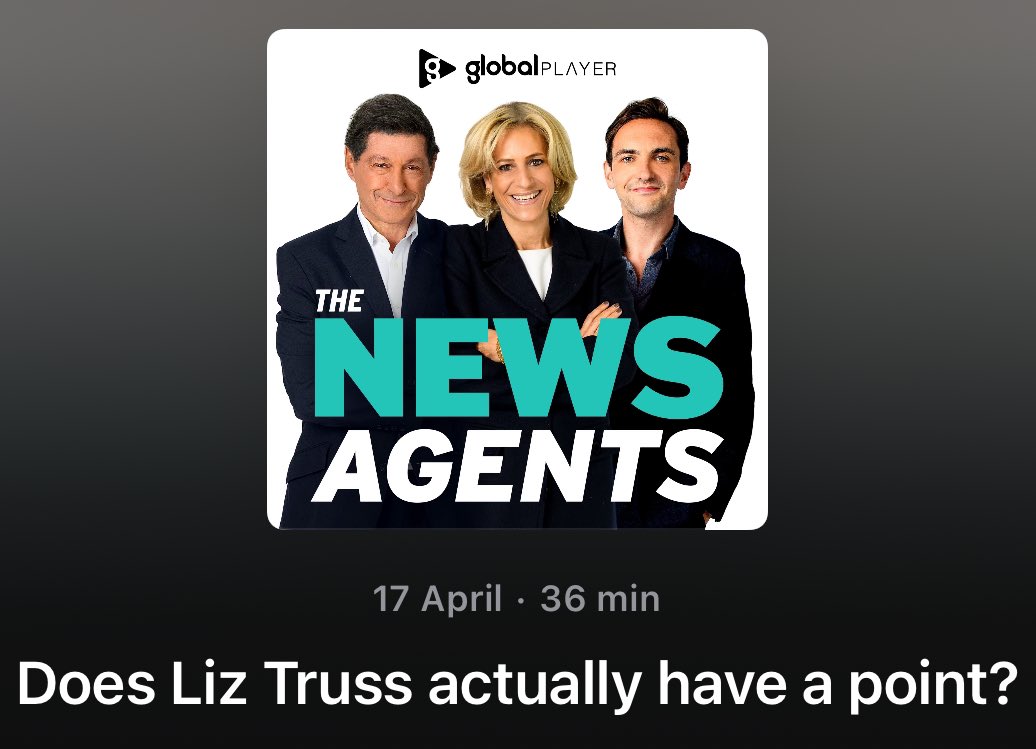 No she doesn’t. She’s the worst Prime Minister that the UK has ever had and is a national and international embarrassment. @TheNewsAgents #liztruss #ukpolitics