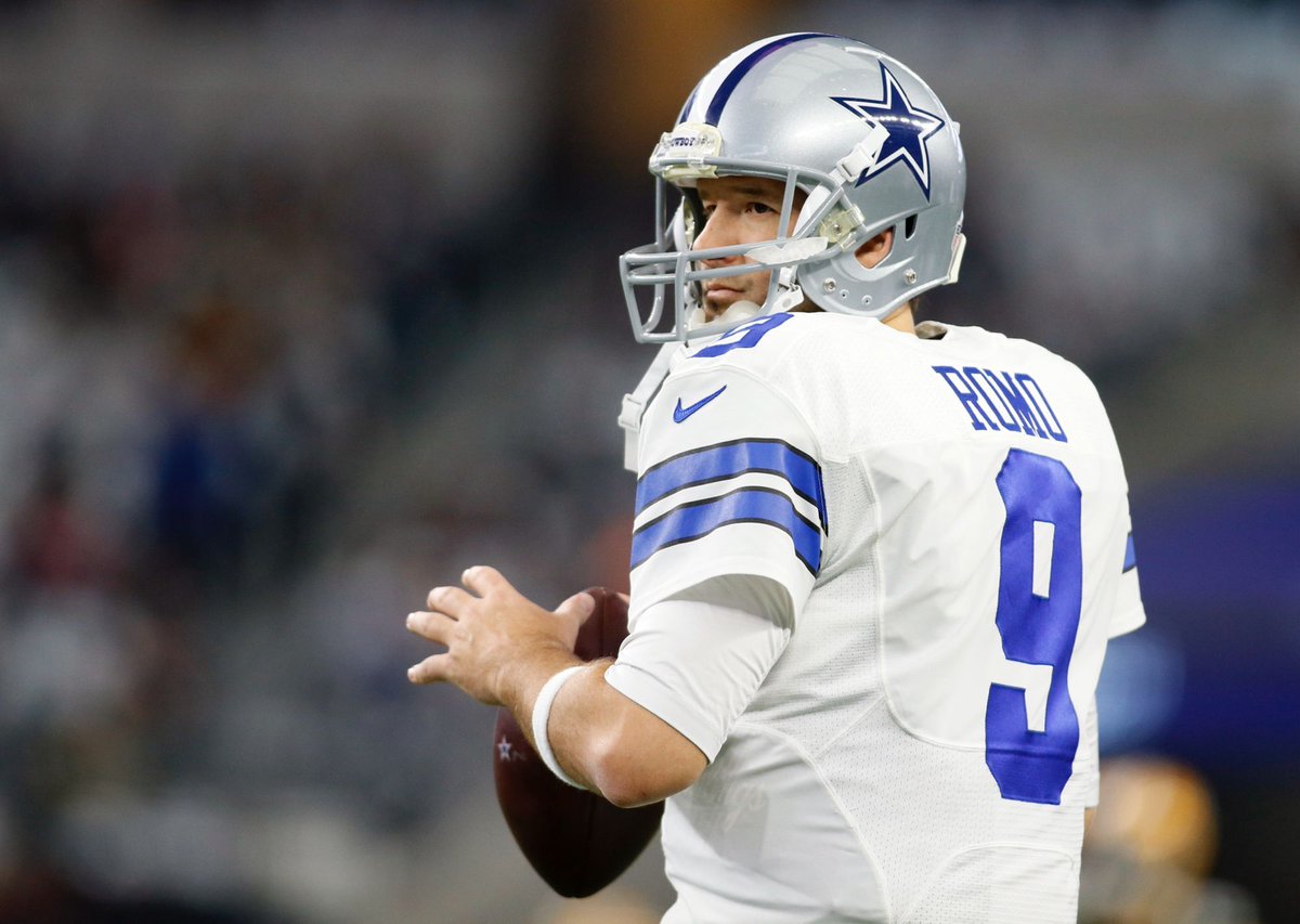 Happy birthday, Tony Romo! Romo holds the #NFL record for the most ...