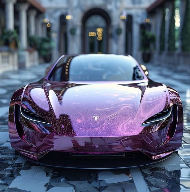 RoadsterERC's tweet photo. A galaxy wrap on the #Roadster to accentuate exactly what it is - a #RocketCar.

With one literally already in space, you can expect this to fly right past you on the $ROAD.

#TESLA will deliver one of the most marvellous innovations of our time. This year.

Read that again. 🏎️💨 https://t.co/DzaqygpTUB