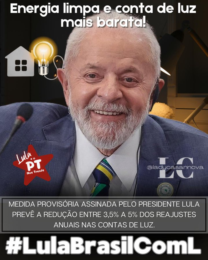 zenevesbrasil's tweet photo. Estou com Lula
#ForaLira
#ForaP https://t.co/oPU4PjgKZH