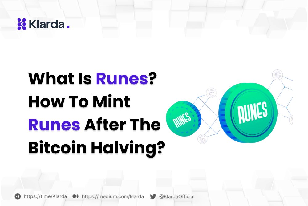 Discovering the fascinating world of Bitcoin Runes - a fresh twist in cryptocurrency! 🔮✨ Dive into the article below to discover the latest trend reshaping the crypto landscape. #BitcoinHalving #BitcoinHalving2024 #RUNES klarda.com/blogs/what-is-…