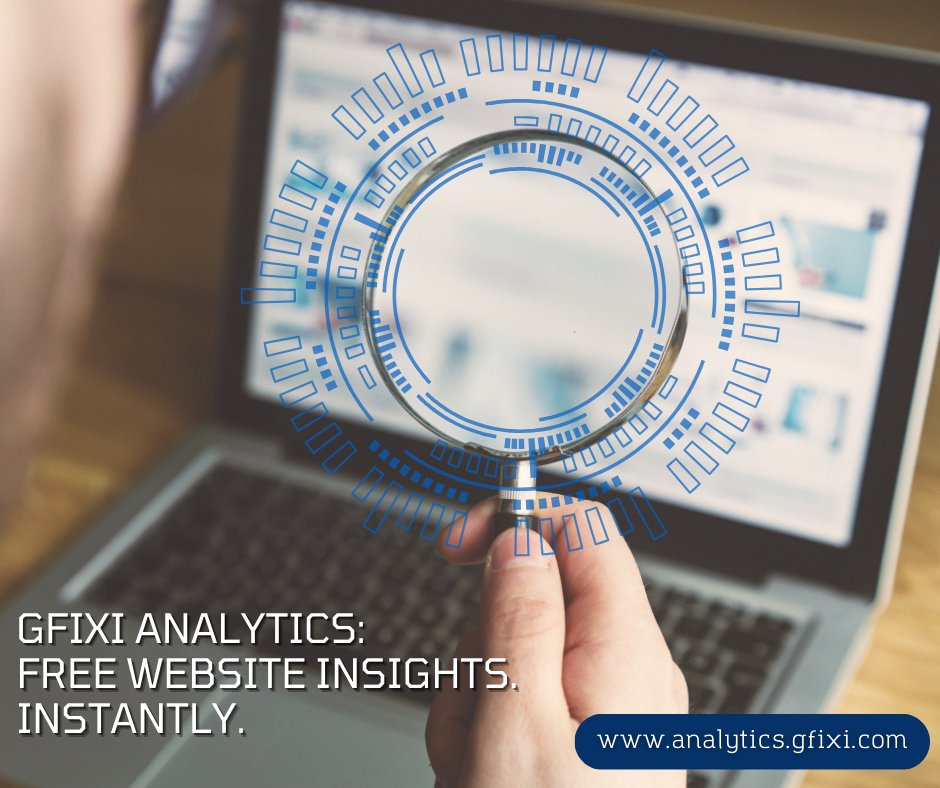 gfixiapps's tweet photo. Is your website a mystery?  Wondering who's visiting and what they're doing?

Gfixi Analytics can help - instantly and for free!
Unmask the anonymous visitors on your website and finally understand what's really happening online. https://t.co/qvjCPU8WMJ