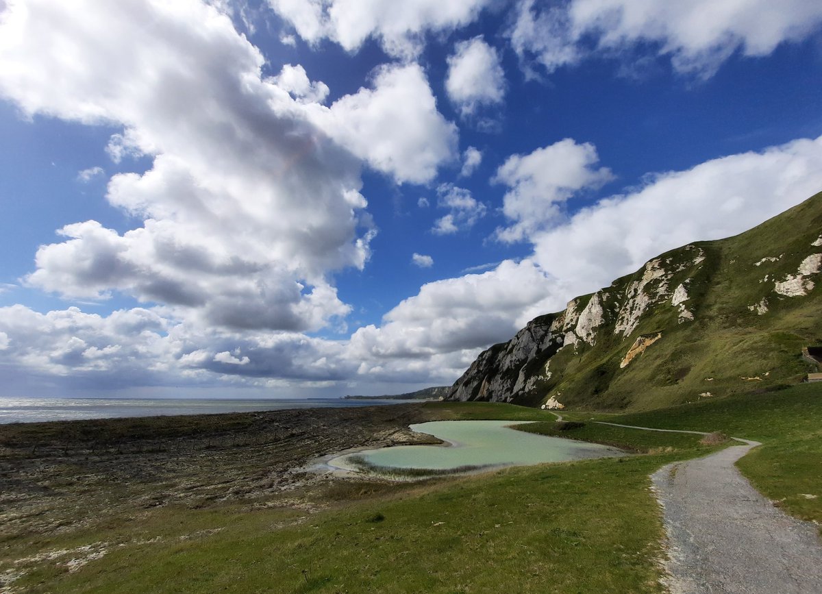 #samphirehoe on a blustery NE wind in mid-April.