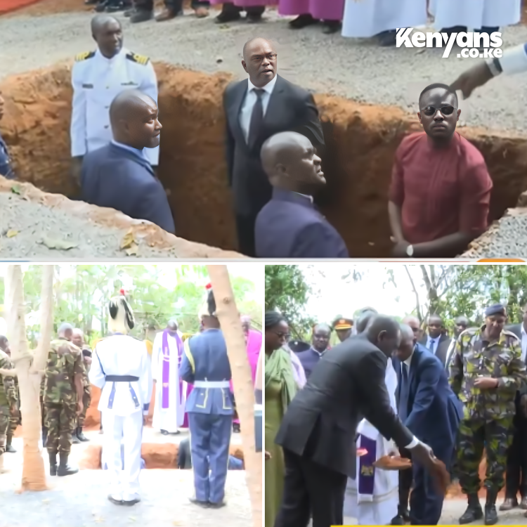 General Francis Ogolla laid to rest at his home in Siaya County