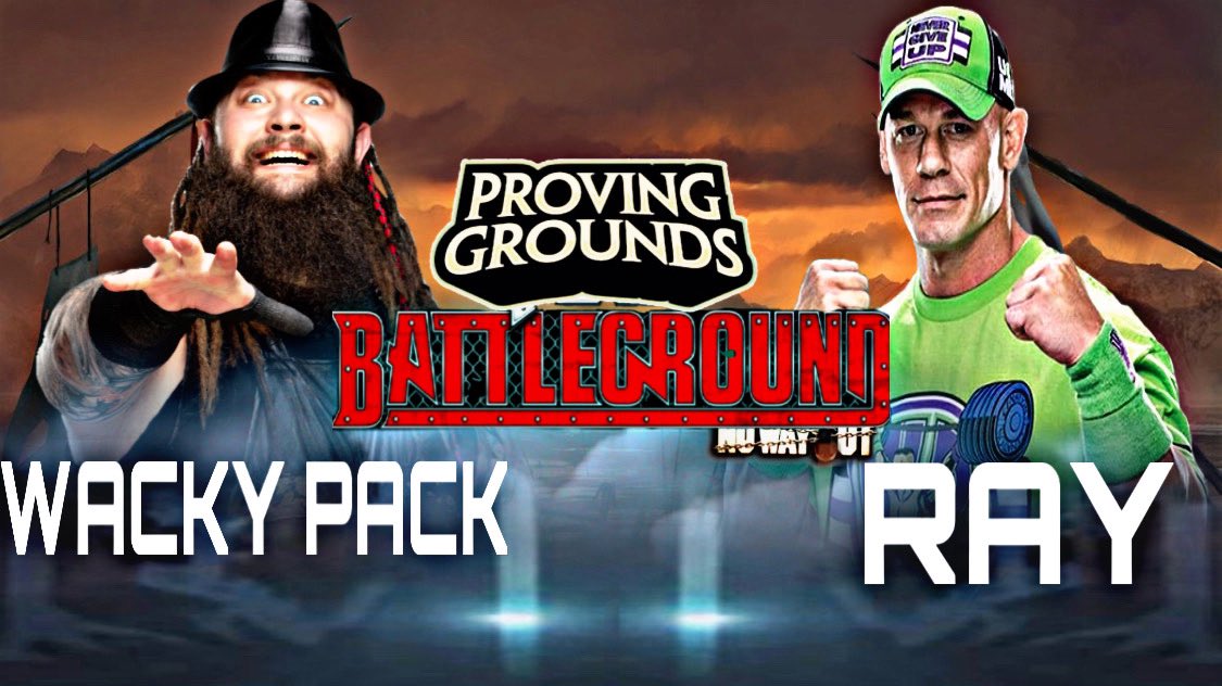 And it’s OFFICIAL!

A rematch months in the making, a rivalry set in stone! wacky pack (@ThatWackyPack) returns to DFW action and will face Ray (@waman75034)!!

MAY 18 || DFW BattleGround!