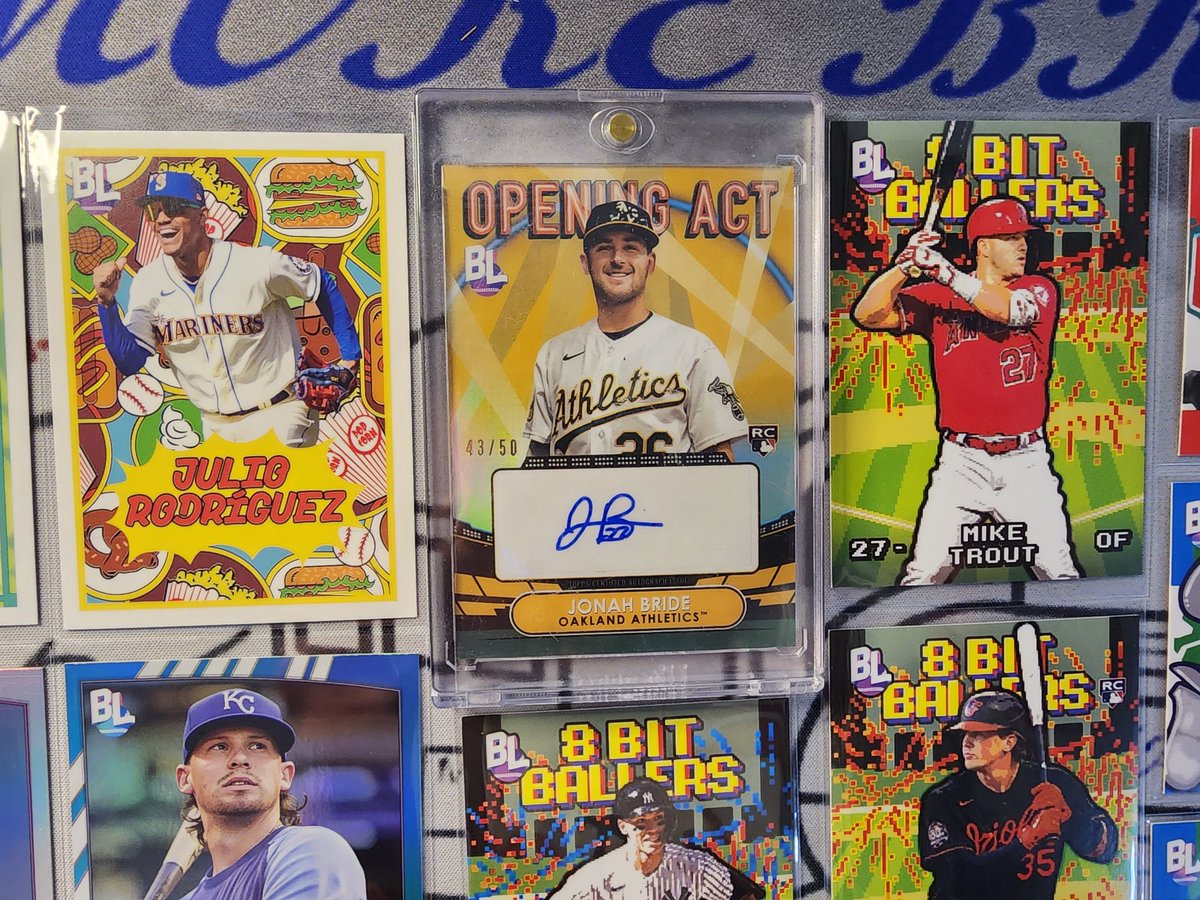 Very Nice Debut of Big League ⚾️ at #SmokeBreaks Last Night! Congrats @Dtip029 on the /50 Bride RC Auto! 💥 + Julio, Trouts & More! @kartelcards got the Blue Witt! + Yankees PC Inserts!! Well done fellas! 🍻 @CrattyPatty25 @JayrCards @17langeb