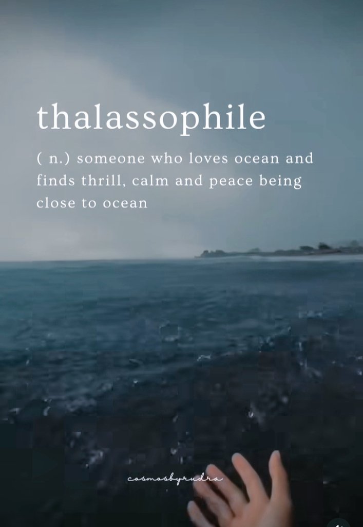 Thalassophile...💙🌊