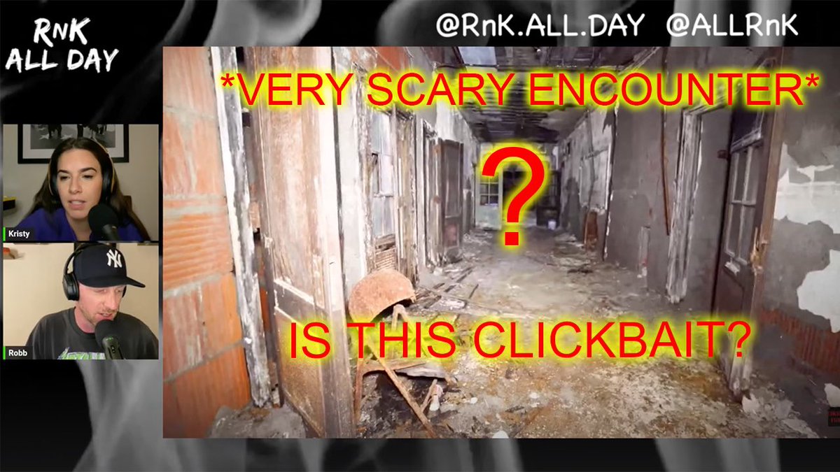 Urban Explorers Reaction To Terrifying Encounter - Is Urbex Hill Clickbait?
youtu.be/cnk6j-h62Tg