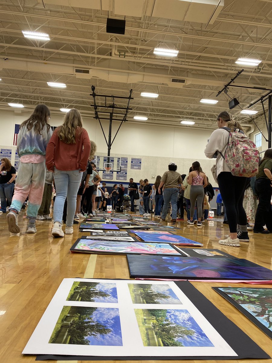 Helped out with <a href="/TXarted/">TAEA</a> JrVASE. Got lots of steps in and saw some great art.  <a href="/PearsonRanchMS/">Pearson Ranch MS</a>