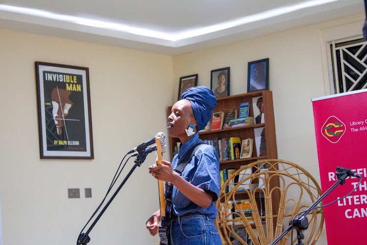 A huge #SundayThanksgiving to the brilliant @BetinaQuest 🇩🇪🇧🇮 for a performance & conversation session at #LOATAD with our Black Atlantic Residents. Her insights into her creative process & music were invaluable to our understanding of the residency theme, “What is Africa to me?'