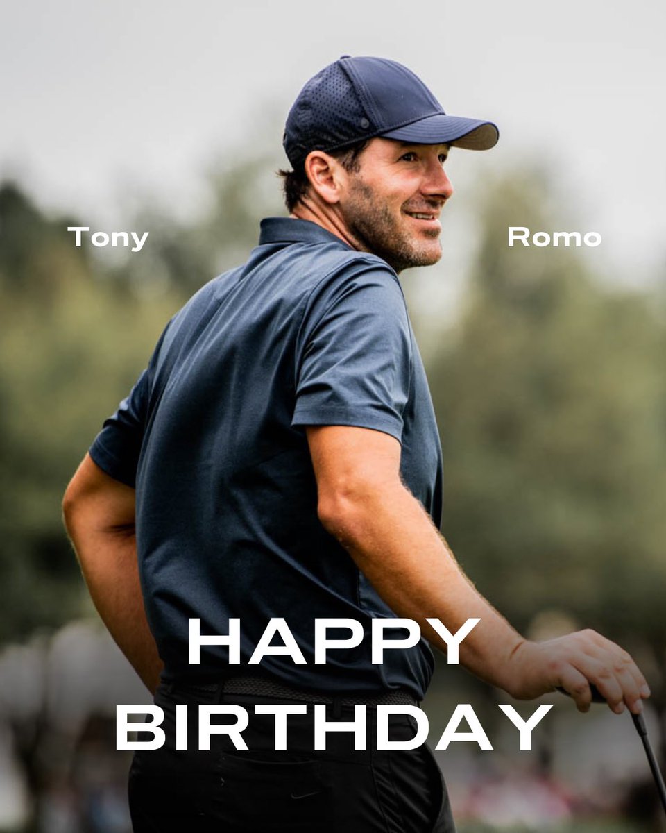 Happy Birthday Tony! 🎂 🥳 Watch Tony tee off on his special day at 12:45PM CT. 🏌️‍♂️ #InvitedCelebrityClassic