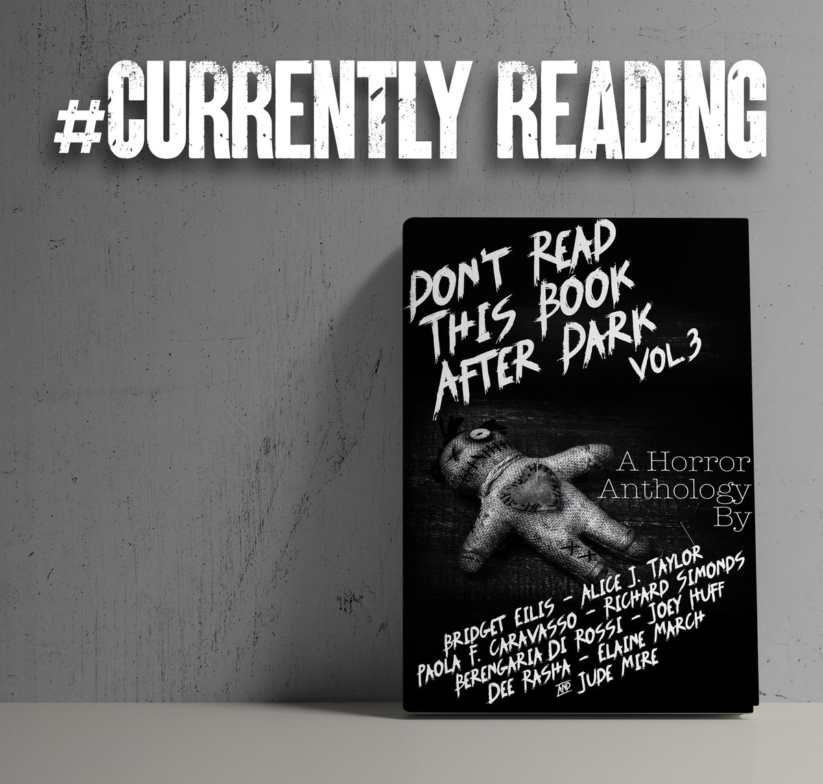 I can't stop reading all of the awesome stories killin' it in this anthology. Only one more day before you can join me! Preorder now!
books2read.com/DRTBAD3
.
 #bookstagram #horror #drtbad #anthology #horroranthology #horrorshort #horrorshortstories #anthologyshorts