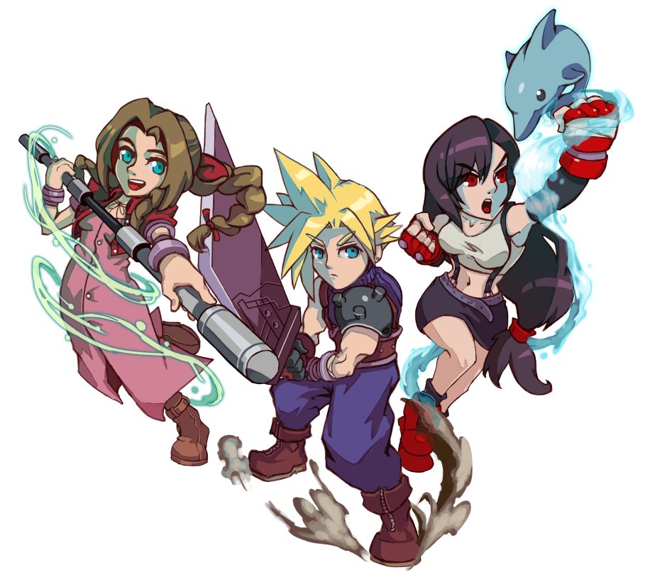 Orkimides's tweet image. FFVII - Fighting
#FF7 #fanart #cloudstrife #FFVII