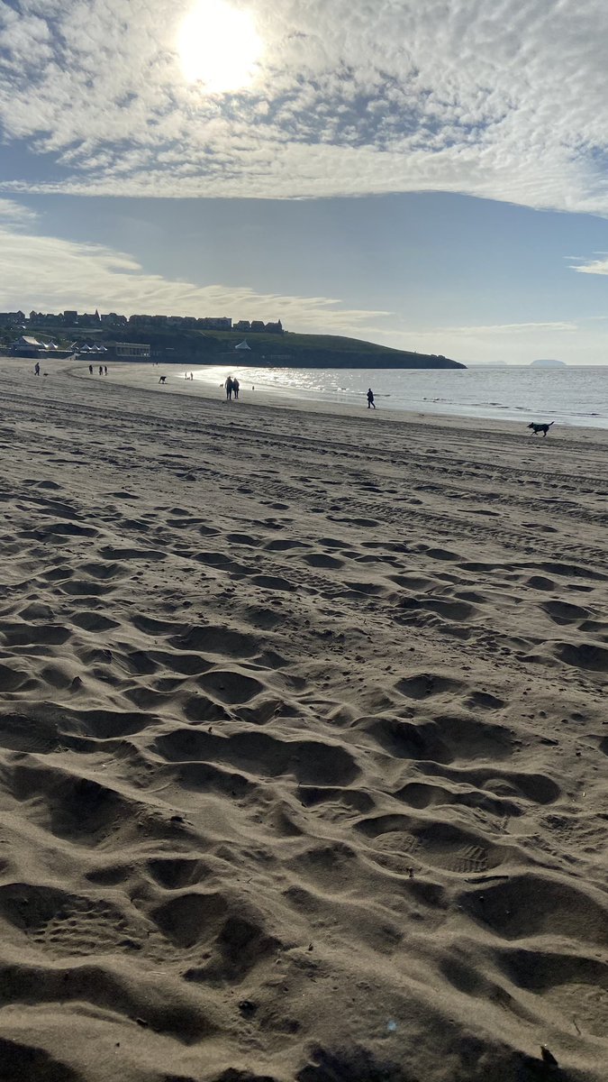 Lovely swim with the guys & gals this morning & a personal best award courtesy of Apple Watch ⌚️ 😂 #photography #beach #WALES #BarryIsland #StormHour