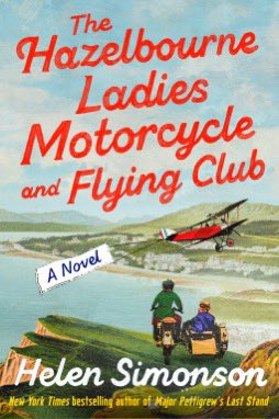NancyAdairB's tweet photo. Through the slightly fogged windows she could see the English Channel throwing lace handkerchiefs of foam up onto the beach. 
#sundaysentence
#TheHazelbourneLadiesMotorcycleandFlyingClub
#HelenSimonson #netgalley #dialpress https://t.co/6YcjgUfwFf