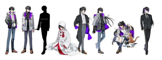 なんかたくさん見てもらえてるので立ち絵も見てもらお 呪文も色々覚えてる歴戦の探索者です(これ以外にも立ち絵いっぱいある) 昔は髪の毛短かったけど今は長い