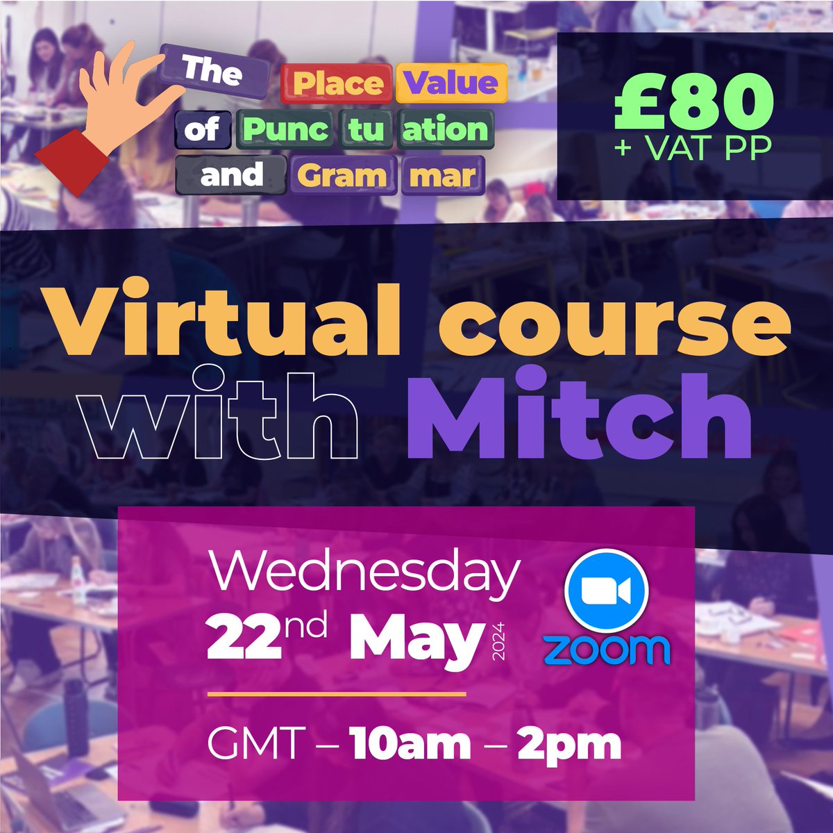 If you can’t get on face-to-face training this year, join in the virtual training next month! 🥰