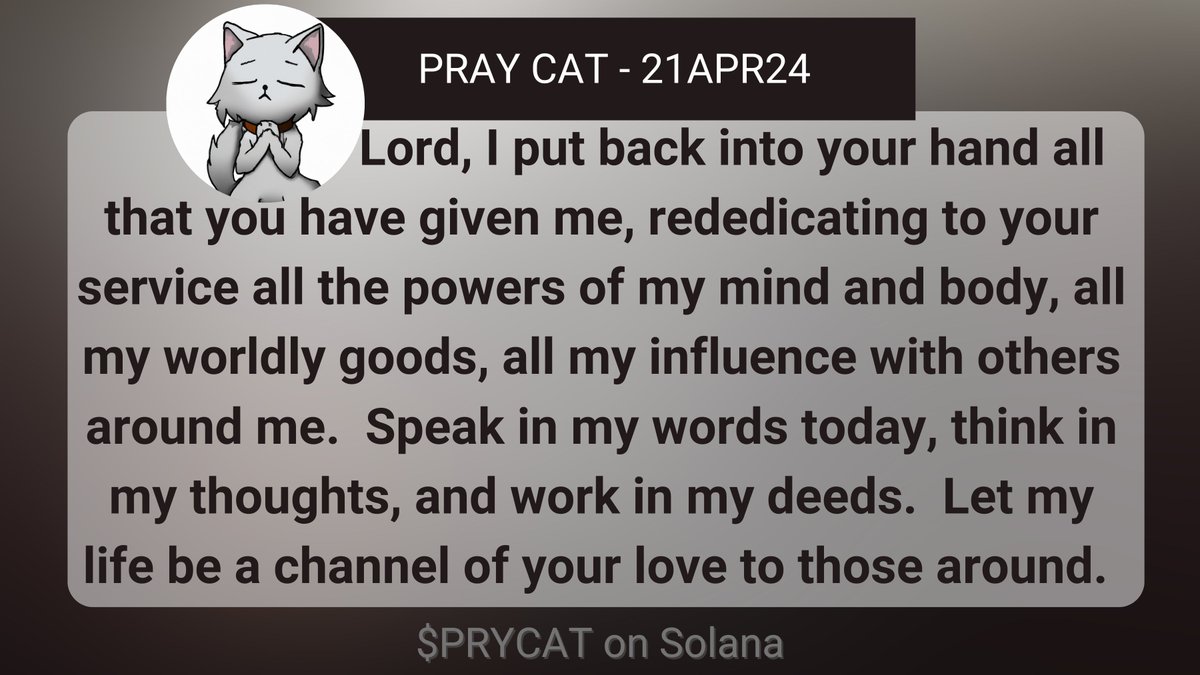 PrayCatCoin's tweet photo. GM and happy Sunday!  Paws together as we pray: https://t.co/1iFEcc5HKS