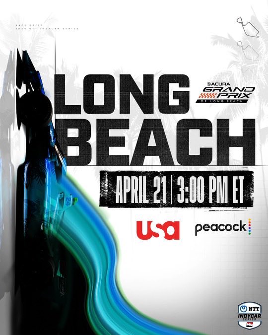 Race Day! Join us on @USANetwork at 3pm ET or @peacock. @IndyCaronNBC